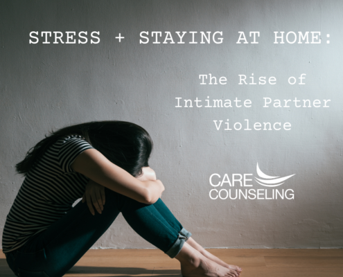 STRESS + STAYING AT HOME: THE RISE OF INTIMATE PARTNER VIOLENCE