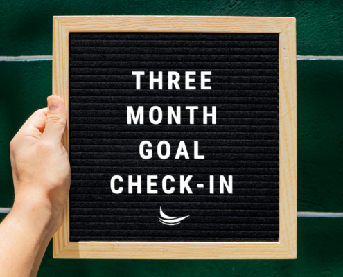 Three Month Goal Check