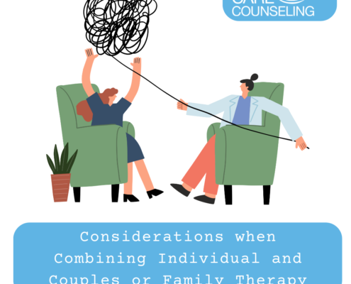 Considerations for couples therapy