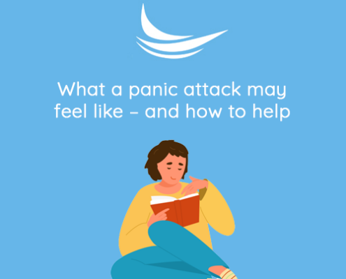 What a panic attack may feel like – and how to help